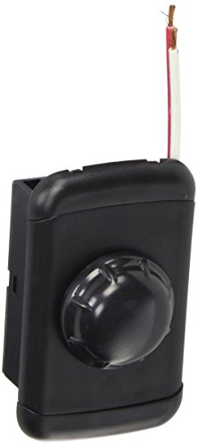 Valterra DG52484VP Rotary Dimmer Control Switch Black 12V