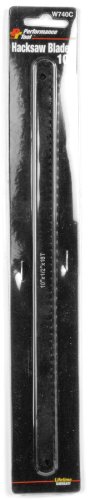 Performance Tool W740C Hacksaw Blades