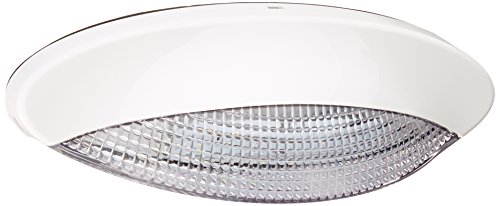 Valterra DG52526PB Diamond Groupled Exterior Porch Light Eurostyle 27 Diode, White, Round