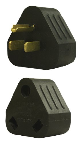 AP 1600550 RV Power Adapter 30 Amp Female to 15 Amp Male Triangle