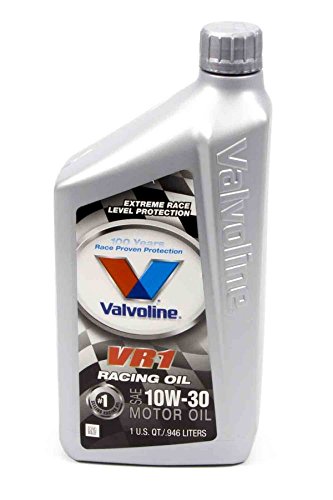 Valvoline 822388 VR1 Racing 10W-30 Motor Oil - Case of 6 Quarts