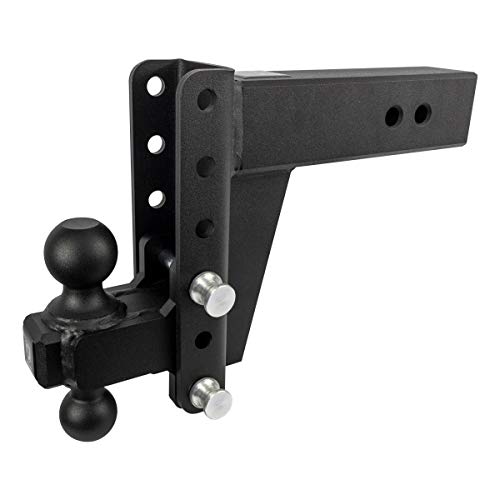 Bulletproof Hitches ED306 3.0" Extreme Duty Adjustable Trailer Hitch 36,000 LB Rating 6" Drop Rise