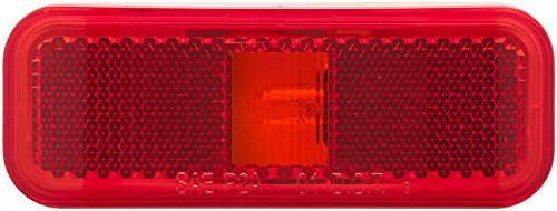 Optronics MC44RS Rectangular Red Clearance Marker Light 2-Wire 12V