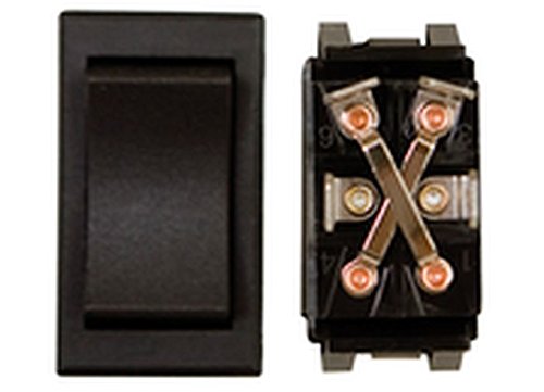 Valterra DG12954VP Heavy Duty 4-Pin Slide Out Switch Black