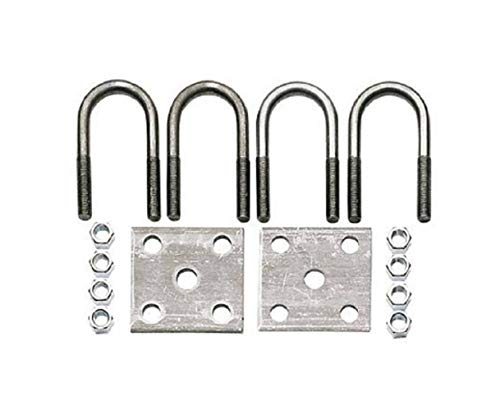 C.e. Smith 23002 Trailerround Axle Tie Plate Kit, 2 3/8"