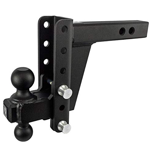 Bulletproof Hitches HD206 2" Adjustable Ball Mount 6" Drop Rise 22,000 lbs