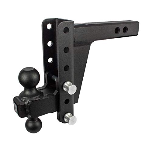 Bulletproof Hitches ED206 2.0" Extreme Duty Adjustable Trailer Hitch 30K Rating 6" Drop Rise