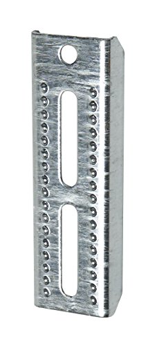 C.e. Smith 10100G40 Trailerbolster Bracket (double Slot), 8"replacement Parts And Accessories For Your Ski Boat, Fishing Boat Or Sailboat Trailer, Silver
