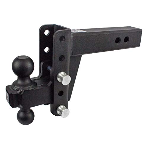 Bulletproof Hitches HD254 2.5" Adjustable Heavy Duty Trailer Hitch 4" Drop Rise 22,000 lb