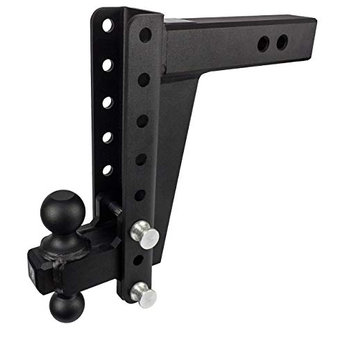 Bulletproof Hitches HD2510 2.5" Adjustable Heavy Duty Trailer Hitch 10" Drop/Rise 22,000lb