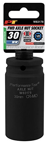 Performance Tool W83178 Wilmar Corp. /  30mm 12pt Axle Nut Socket