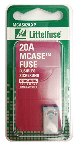 Littelfuse MCAS020XP Mcase Blue 32v 20 Amp Fuse