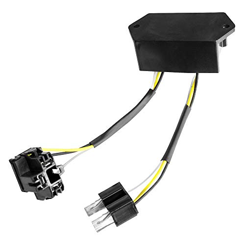 J.W. Speaker 8000381 Anti-Flicker Harness for 8700 Evolution 2 LED Headlights H4/H4