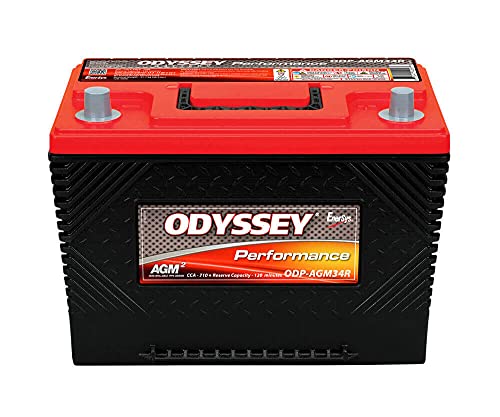 Odyssey Battery ODP-AGM34R Performance Series Group 34R AGM Battery 792 CCA