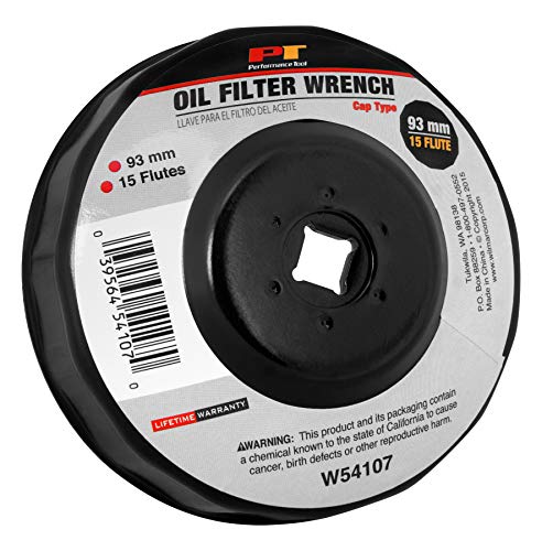 Performance Tool W54107 Filter Cap Wrench