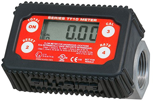 Fill-Rite TT10AN Digital Turbine Fuel Flow Meter 1-Inch NPT