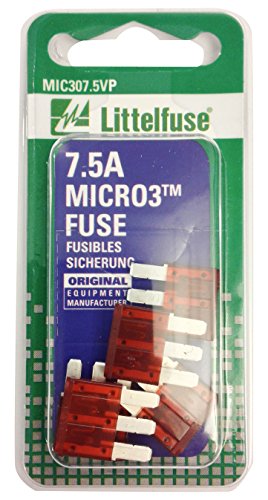 Littelfuse MIC3075VP Micro3 5-15a Blade Fuses