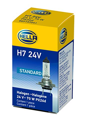 Hella H7 24V Standard Series Halogen Headlight Bulb