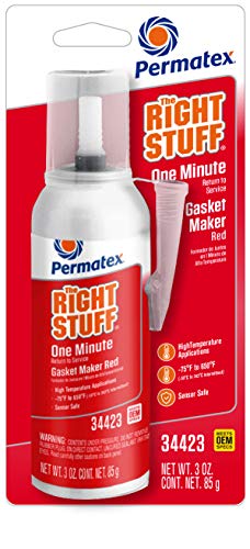 Permatex 34423 Right Stuff Red High Temperature Gasket Maker 3 Oz