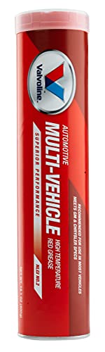 Valvoline VV615 Multi-Vehicle High Temperature Red Grease 14.1 Oz Cartridge