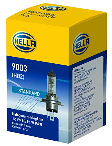 Hella 9003 Standard Series Halogen Headlight Bulb HB2/H4