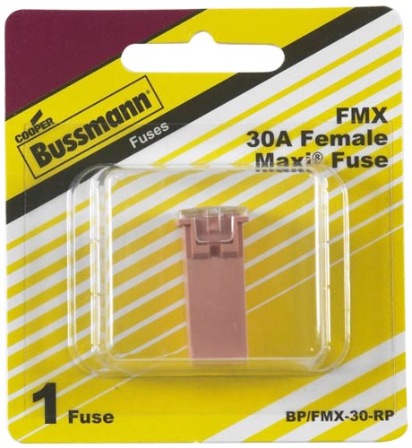Bussmann BP/FMX30RP 30 Amp Female Maxi Fuse Pink