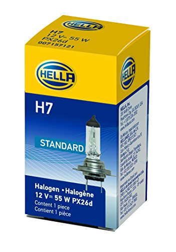 Hella H7 Standard Halogen Headlight Bulb 12V 55W