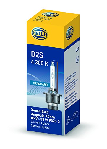 Hella D2S 4300K Standard Series Xenon HID Headlight Bulb