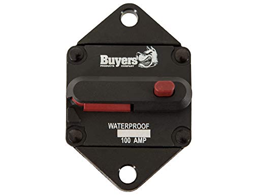 Buyers CB102PB 100 Amp Push-to-Trip Circuit Breaker