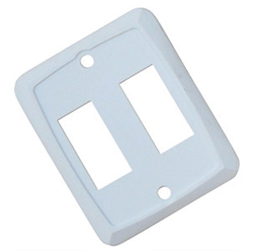 Valterra DG201VP Double Switch Plate White