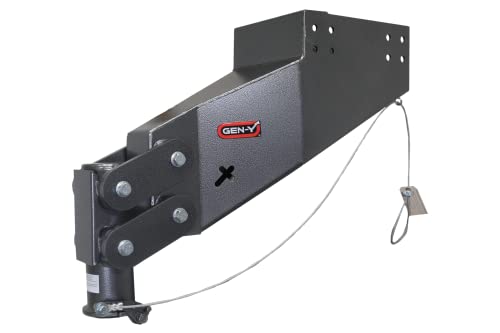 Gen-Y Hitch GH-8047AL Executive Torsion-Flex Fifth Wheel to Gooseneck Adapter 21K Capacity