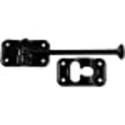 AP 013085BL Plastic Door Holdback 6' Black
