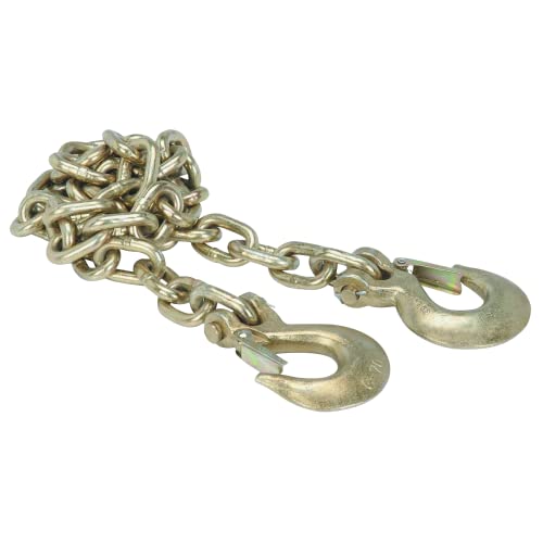 Gen-Y Hitch GH-70684 Executive Fifth to Gooseneck Safety Chain 3/8" x 84" Grade 70 with Slip Hooks