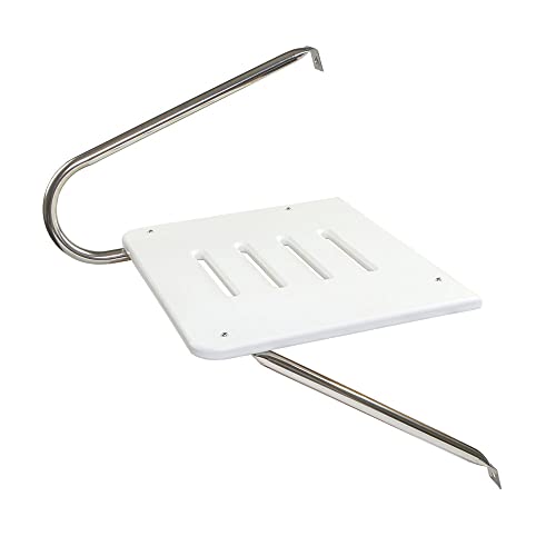 Whitecap Industries 67900 White Poly Swim Platform for Outboard Motors