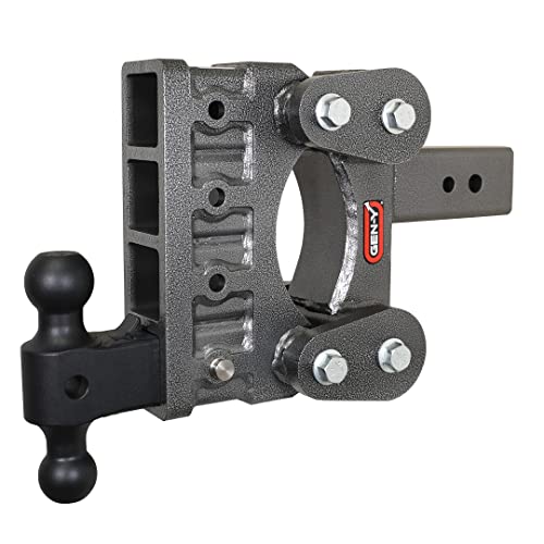 Gen-Y Hitch GH-1814 BOSS Torsion-Flex Adjustable 6" Drop Hitch with Dual-Ball 3" Receiver 21K