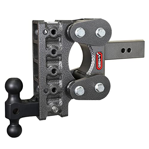 Gen-Y Hitch GH-1115 BOSS Torsion-Flex Adjustable 7.5" Drop Hitch with Dual-Ball 2.5" Receiver