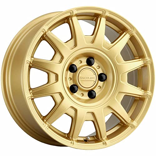 Raceline Wheels 401GD-78012+40 Aero Gloss Gold 17x8 5x114.3  +40mm