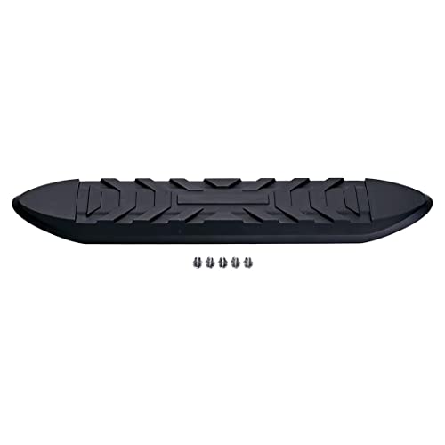 TrailFX WSP011KIT 4 Inch Oval Nerf Bar Step Pad with Installation Clips