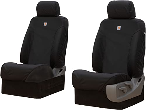Covercraft SSC3490COBK Carhartt Super Dux SeatSaver Custom Seat Covers 1st Row Bucket Seats Black