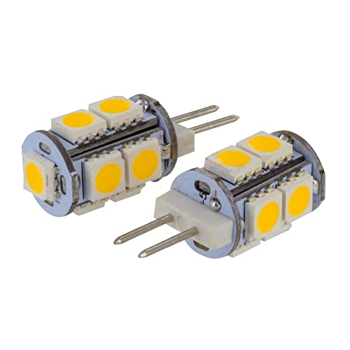 Valterra DG72611WVP JC10 G4 LED Tower Bulb Soft White 165 Lumen 2-Pack