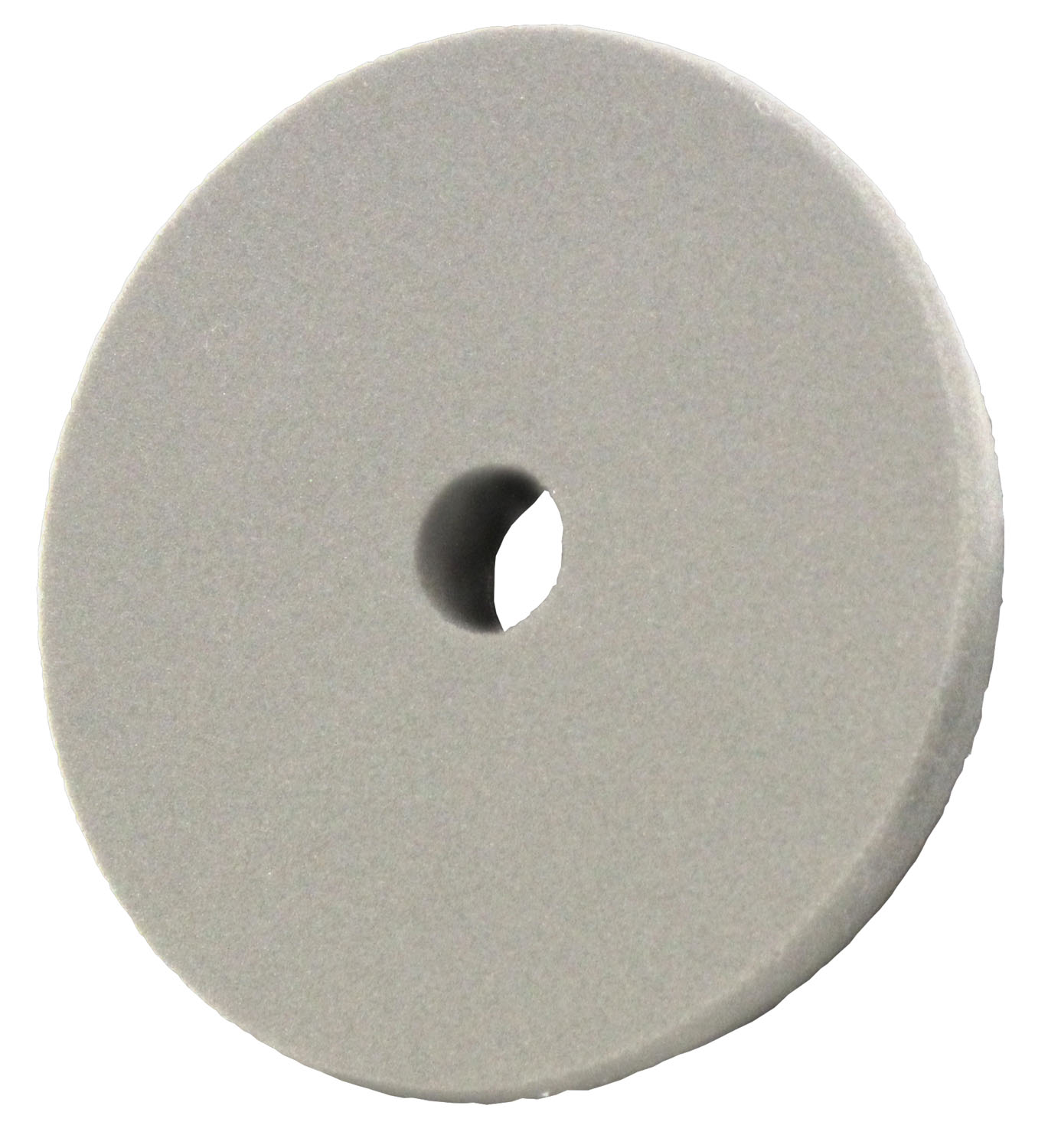 Presta 890180  PACE 890180 Single Sided Heavy Cut Cutting Pad, 3 in Dia, Hook and Loop Attachment, Foam Pad, Gray