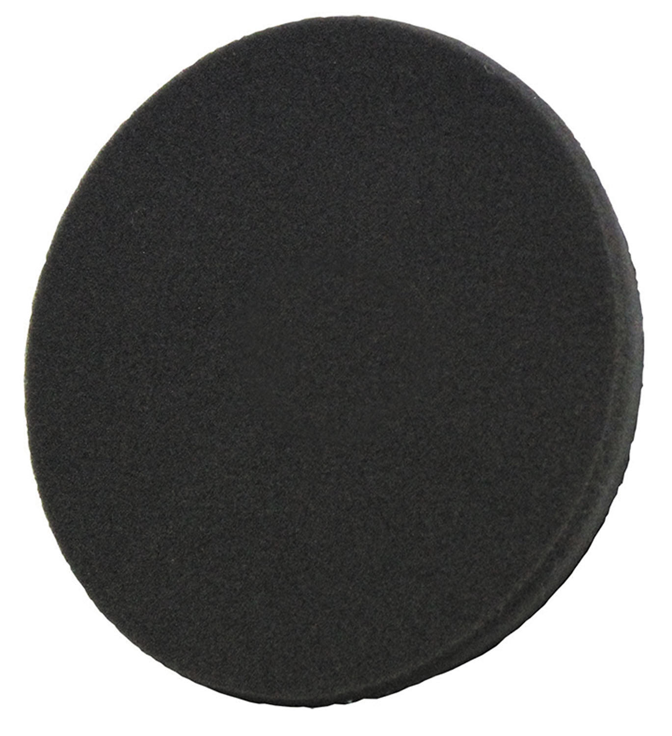 Presta 890185  PACE 890185 Single Sided Ultimate Polish Pad, 3 in Dia, Hook and Loop Attachment, Foam Pad, Black