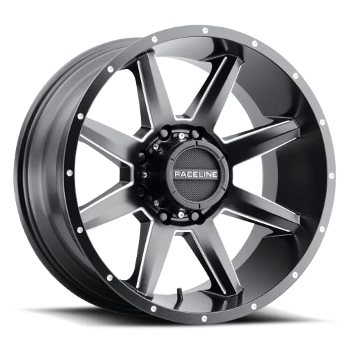 Raceline Wheels 954M-29065+18 Stryker Satin Black Milled 20x9 6x135  +18mm