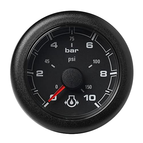 VDO Gauges A2C1066000001 Vdo Marine 2-1/16" (52mm) Engine Oil Pressure Gauge