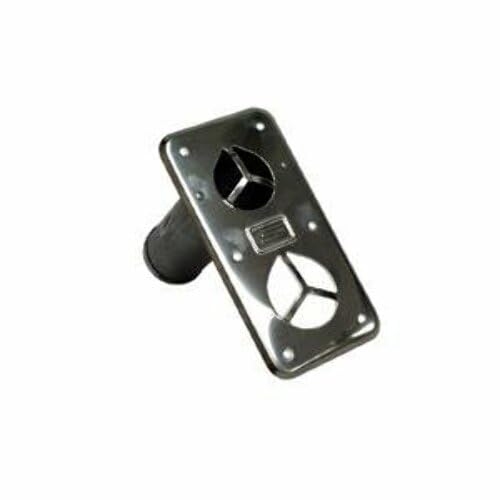 Suburban Mfg 260553 Vent/Exhaust Tube with Rain Shield for SF & SH Series Furnaces