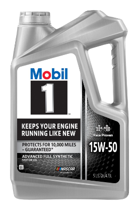 Mobil 122384 Advanced Full Synthetic Motor Oil 15W-50 5 Quart
