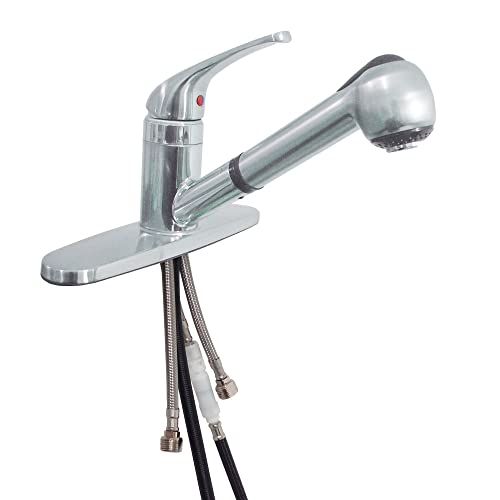 Empire Brass Company SL1000 Single Handle Pull-Out Kitchen Faucet Chrome