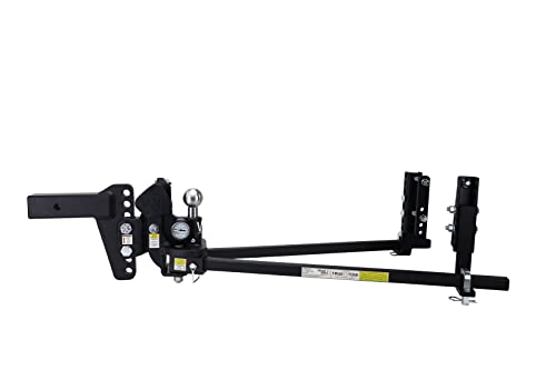 Weigh Safe TTMW6-2XL True Tow Weight Distribution Hitch 6" Drop 2" Shank 12,500 lb