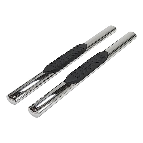 TrailFX A1557S 4 Inch Oval Nerf Bars for Toyota Tundra Double Cab