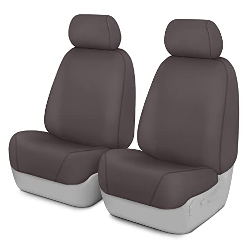 Covercraft SS2590PCGY Polycotton SeatSaver Custom Front Row Seat Covers